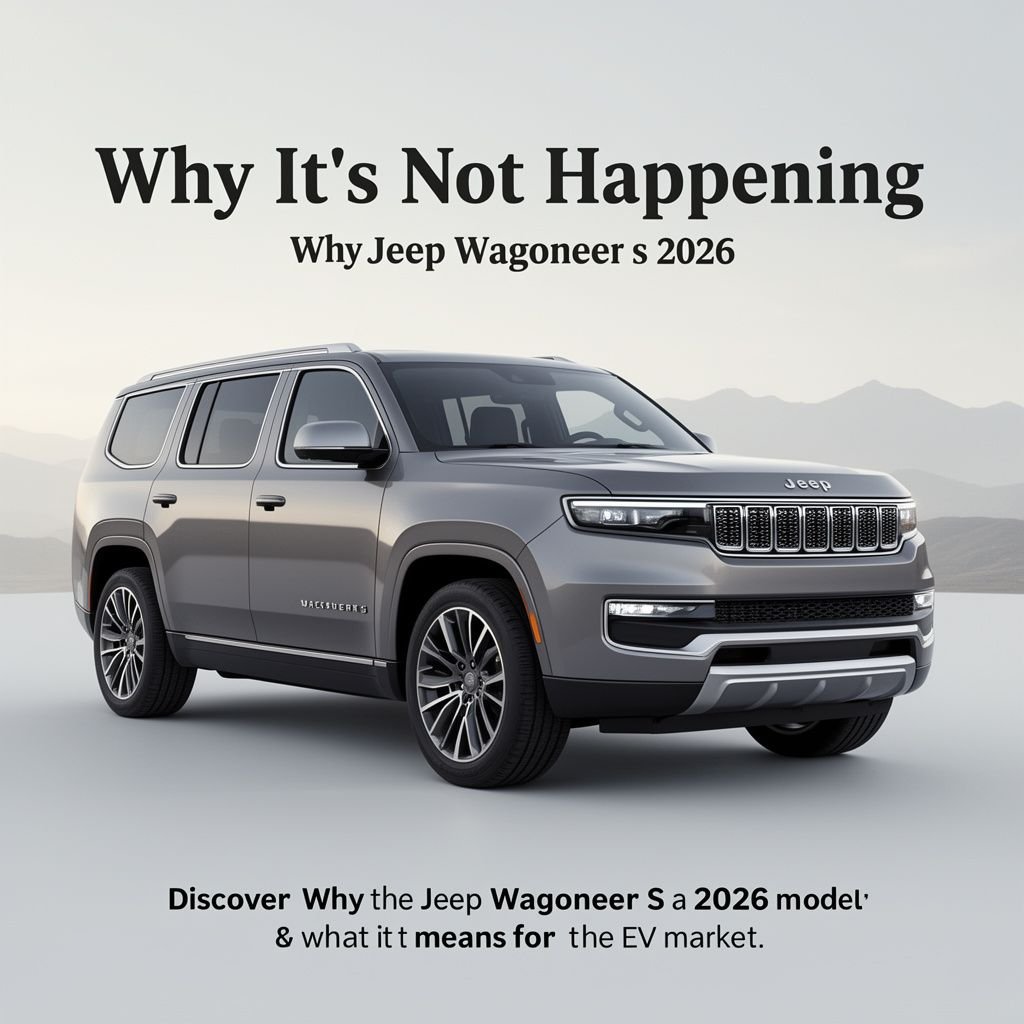 Jeep Wagoneer S 2026: Why It’s Not Happening