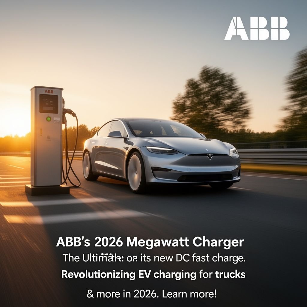 Abb’s 2026 Megawatt Charger: The Ultimate EV Charging Solution