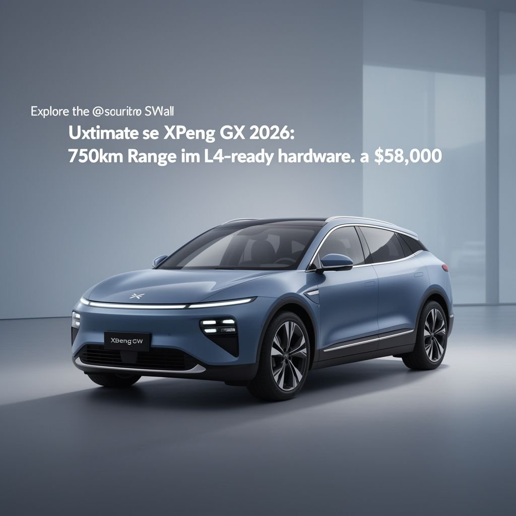 XPeng GX 2026: Ultimate SUV with 750km Range & L4 Tech