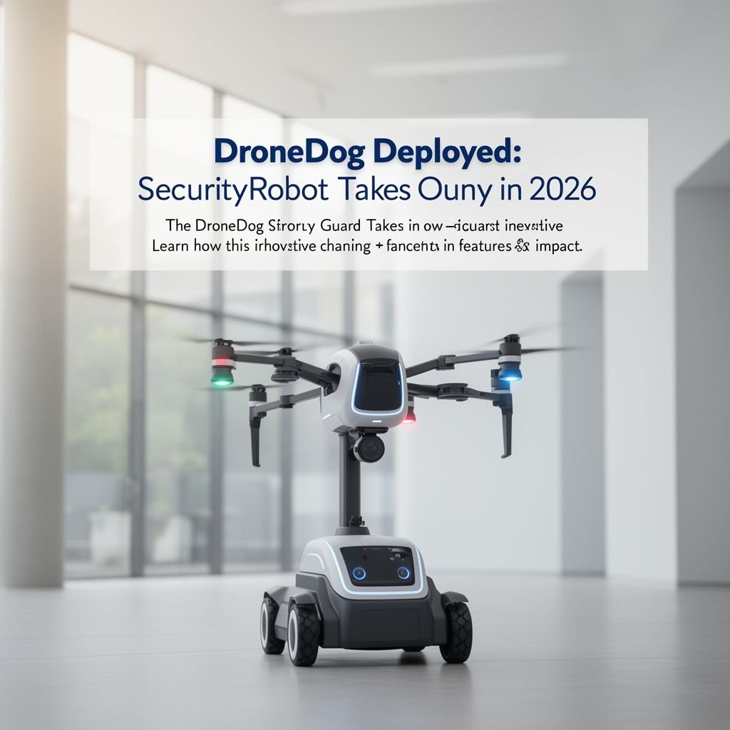 DroneDog Deployed: Security Robot Takes Guard Duty in 2026