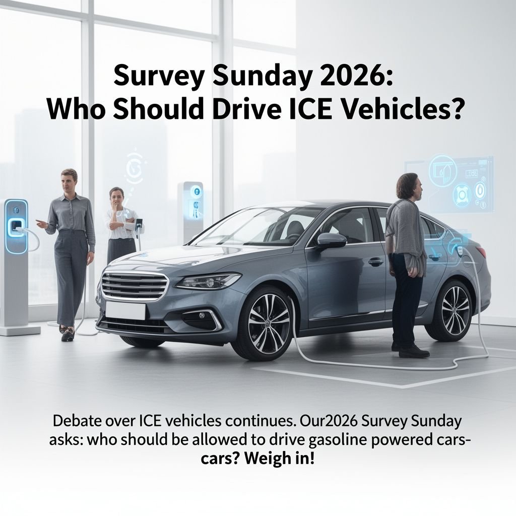 Survey Sunday 2026: Who Should Drive ICE Vehicles?