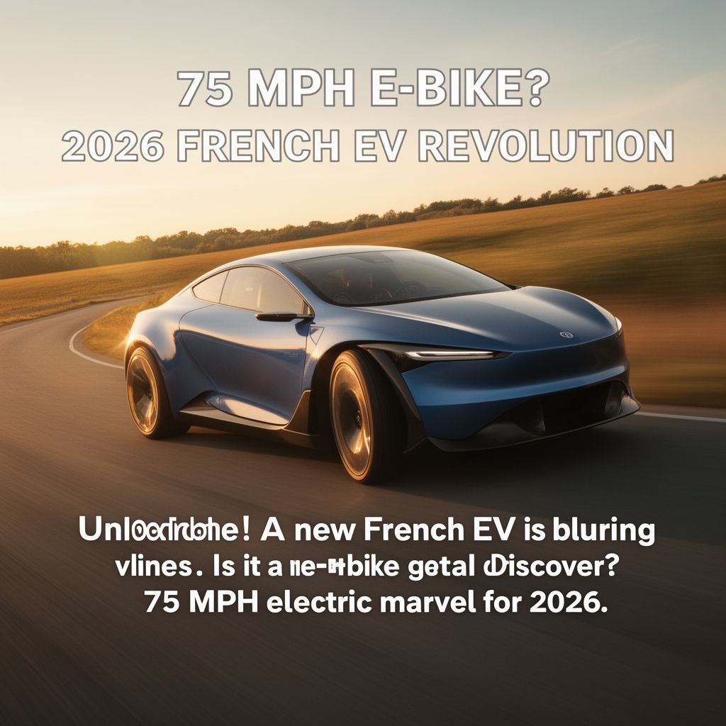 75 MPH E-bike? The 2026 French EV Revolution