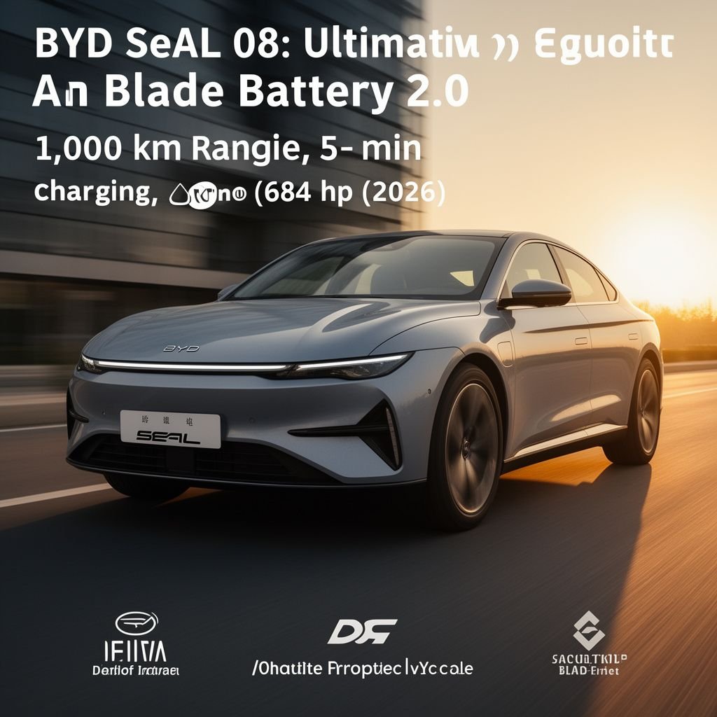 BYD Seal 08: Ultimate Look at Blade Battery 2.0 (2026)