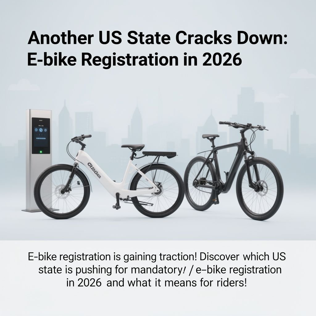 Another US State Cracks Down: E-bike Registration in 2026