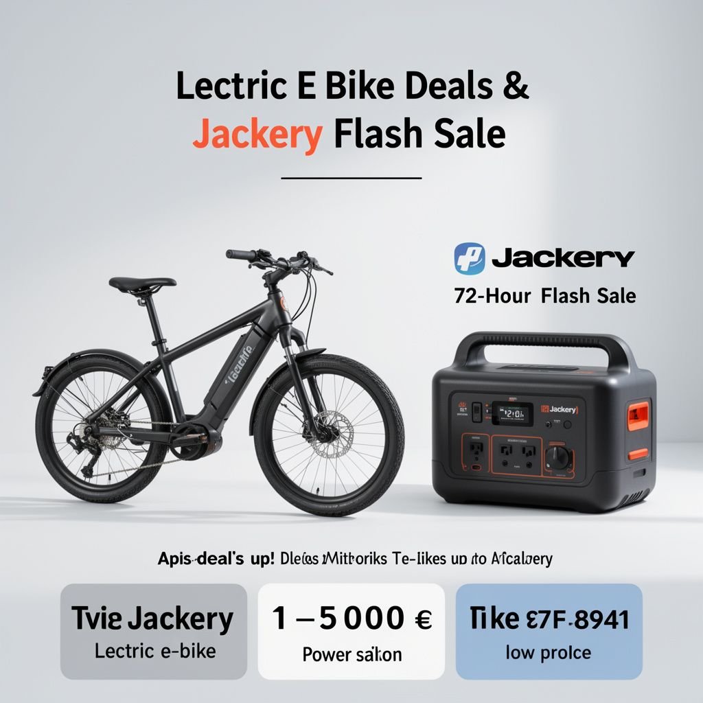 Lectric E-bike Deals & Jackery Flash Sale (2026)
