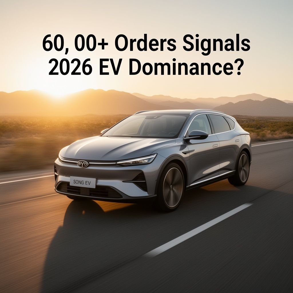BYD Song Ultra EV: 60,000+ Orders Signals 2026 EV Dominance?